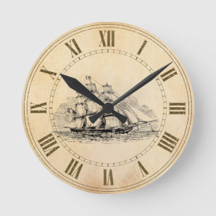 Sail Ship Ronde Klok