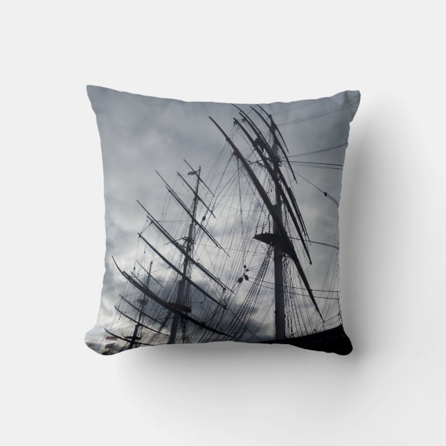 Sail Ship Sierkussen (Voorkant)