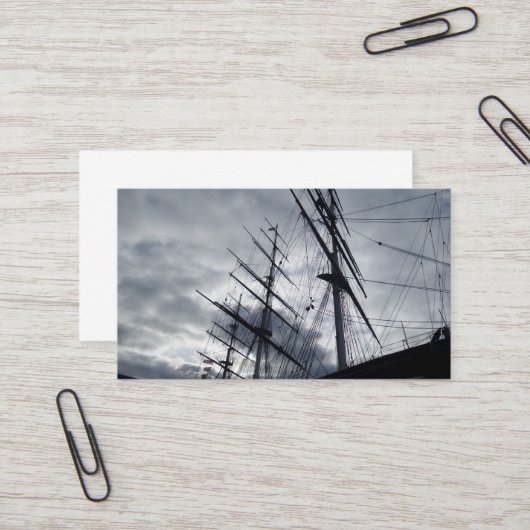 Sail Ship Visitekaartje (Voorkant / Achterkant in situ)