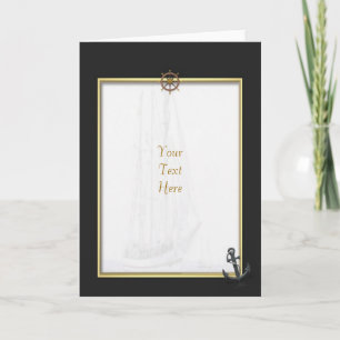 Sail Ship Wenskaart Kaart