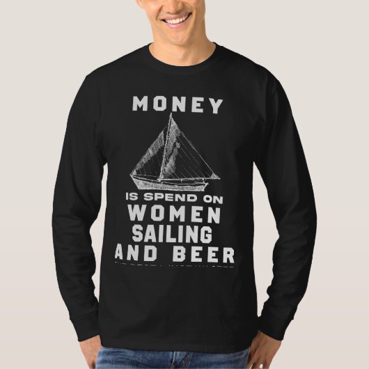 Sail & Snickers! Grappig, het grootste deel van mi T-shirt (Voorkant)