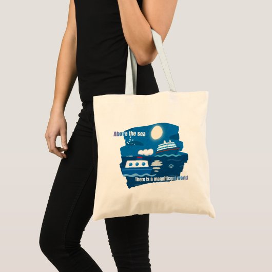 Sail, Soar, Dream: de wondere wereld van het Zee Tote Bag (Voorkant (product))
