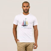 Sail-T-shirt instellen T-shirt (Voorkant volledig)