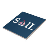 Sail Tegeltje (Zijkant)
