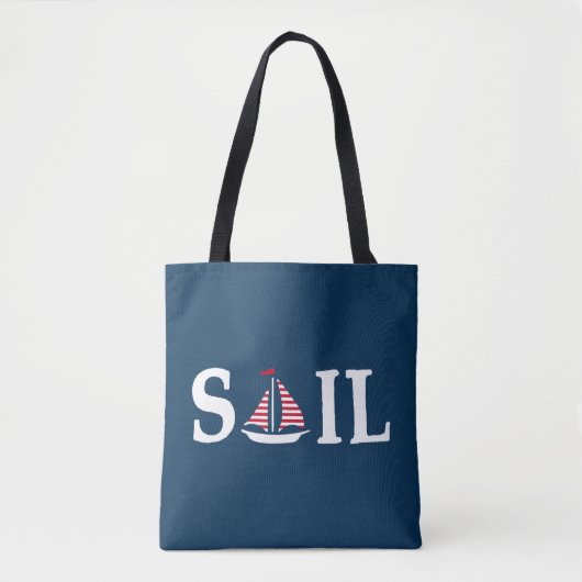 Sail Tote Bag (Voorkant)