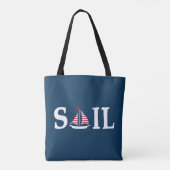 Sail Tote Bag (Achterkant)