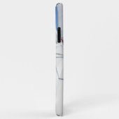 Sail Vessel Surfen op de Zee iPhone Case (Achterkant/rechts)