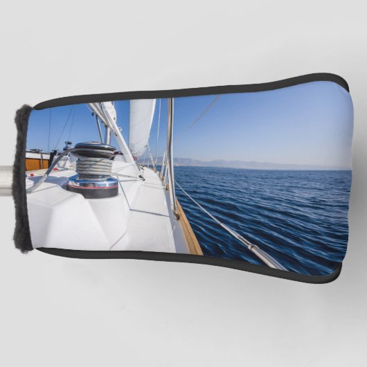 Sail Vessel Surfen op het Zee Golf Head Hoesje Golfheadcover (Voorkant)