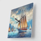 Sail Vierkante Klok (Hoek)
