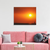 Sail Way! Canvas Afdruk (Insitu (Woonkamer))
