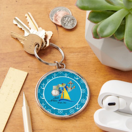Sail Weg Met Mij  Sleutelhanger (Bureau)
