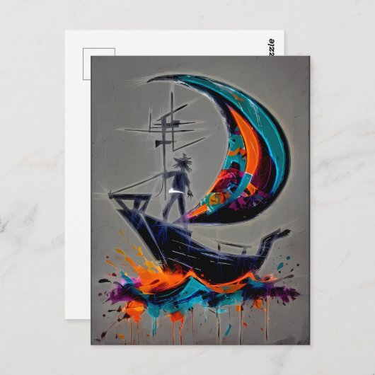 Sail Your Own Storm Briefkaart (Voorkant / Achterkant)