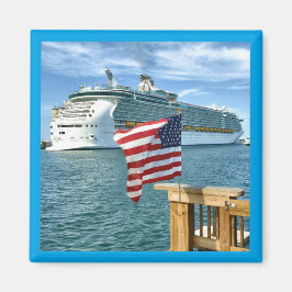 Sailaway Square Magneet