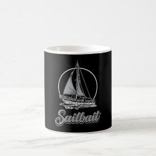Sailbait Boot Zeiljacht Zeilboot Grappig Koffiemok