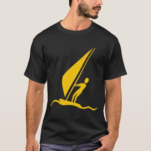 Sailboarding - Amber T-shirt (Voorkant)