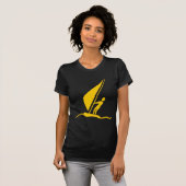 Sailboarding - Amber T-shirt (Voorkant volledig)