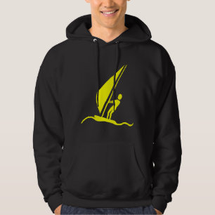 Sailboarding - Geel Hoodie