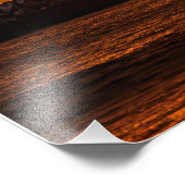 Sailboat at Sunset - Marina Del Rey, CA Foto Afdruk (Hoek)