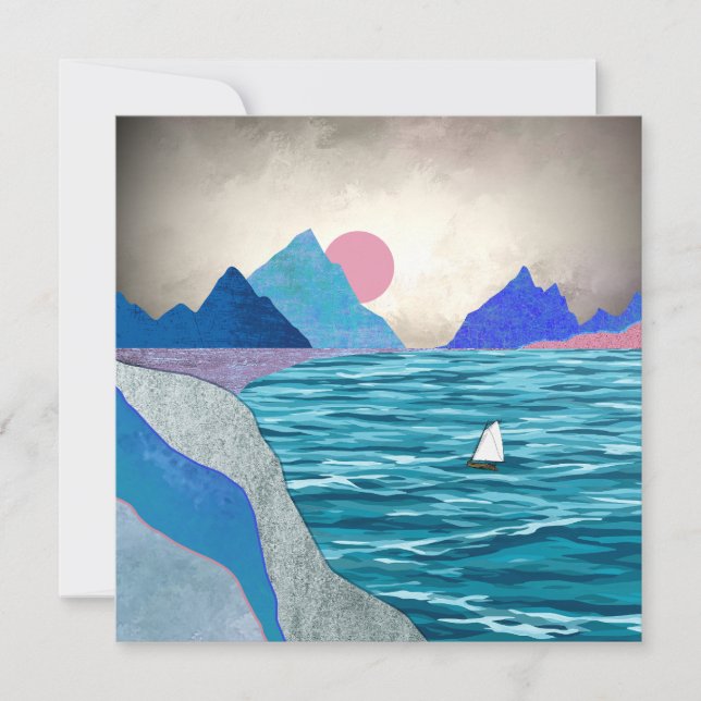 Sailboat Cove Landschap (Voorkant)