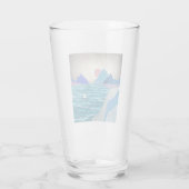 Sailboat Cove Landschap Glas (Achterkant)