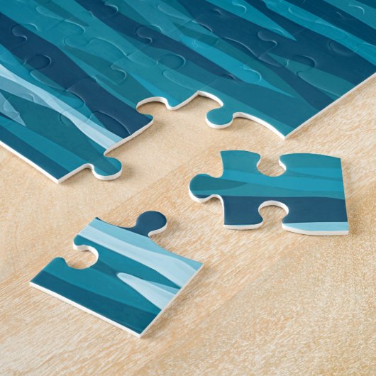 Sailboat Cove Landschap Legpuzzel (Zijkant)