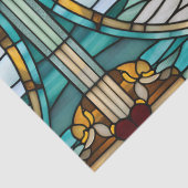 Sailboat Faux Glas in lood voor Decoupage Craft Ti Tissuepapier (Detail)