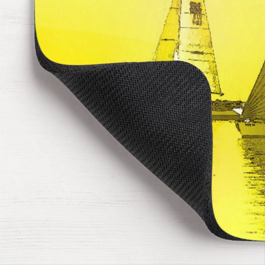 Sailboat Fine Art dat ik liever verkoop als prijso Muismat (Hoek)