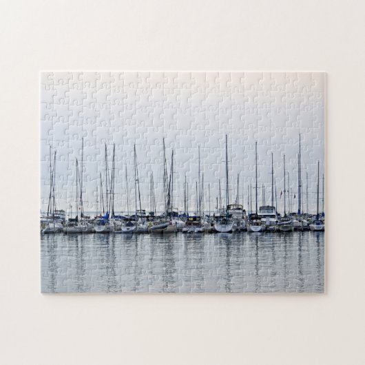 Sailboat Harbour Reflection - Bayfield, WI - 11x14 Legpuzzel (Horizontaal)