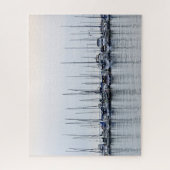 Sailboat Harbour Reflection - Bayfield, WI - 16x20 Legpuzzel (Verticaal)