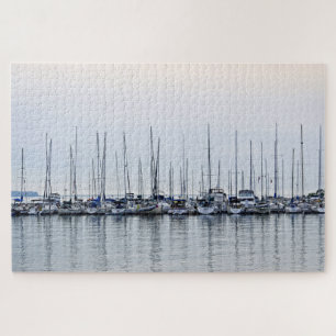 Sailboat Harbour Reflection - Bayfield, WI - 20x30 Legpuzzel