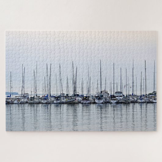 Sailboat Harbour Reflection - Bayfield, WI - 20x30 Legpuzzel (Horizontaal)
