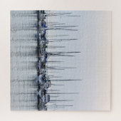 Sailboat Harbour Reflections - Bayfield, WI - 20x2 Legpuzzel (Horizontaal)