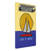 Sailboat in the Sun Mini Klembord (Schuin)