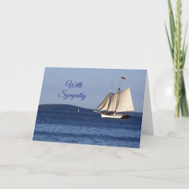 Sailboat Lake Michigan sympathie Kaart
