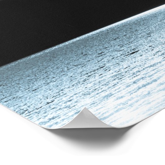 Sailboat Landscape Foto Poster (Hoek)