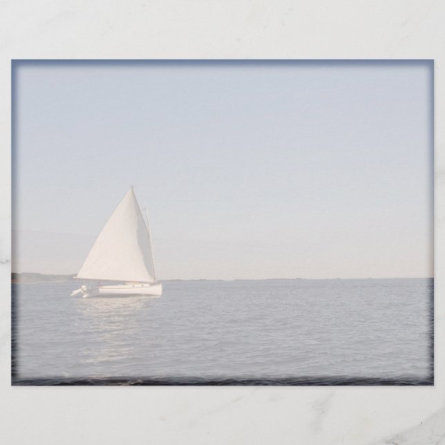 Sailboat Letterhead (Voorkant)