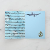 SAILBOAT LIFEBELT ANCHOR VADERDAG KAART (Binnen)