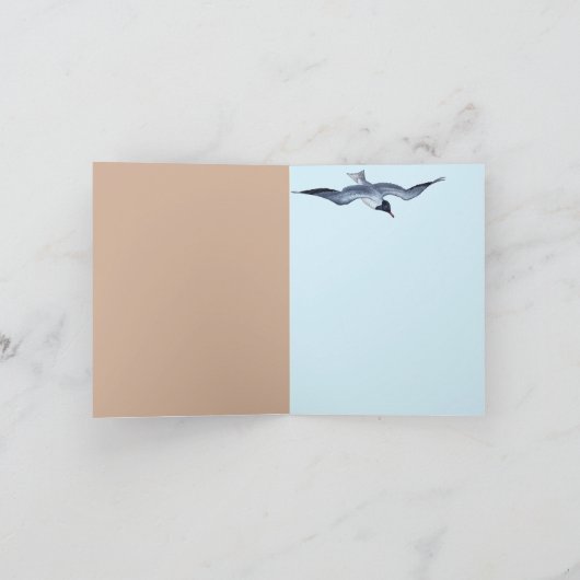  SAILBOAT, PINKROSE, STROMEN/VADERDAG KAART (Binnen)