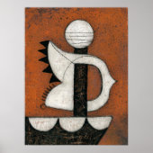 Sailboat Poster Wall Art (Voorkant)