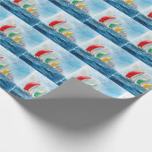 Sailboat Race On High Seas Cadeaupapier (Hoek)
