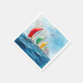 Sailboat Race On High Seas Servet (Hoek)