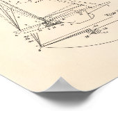 Sailboat Rigging 1921 Patent Art - Old Peper Poster (Hoek)