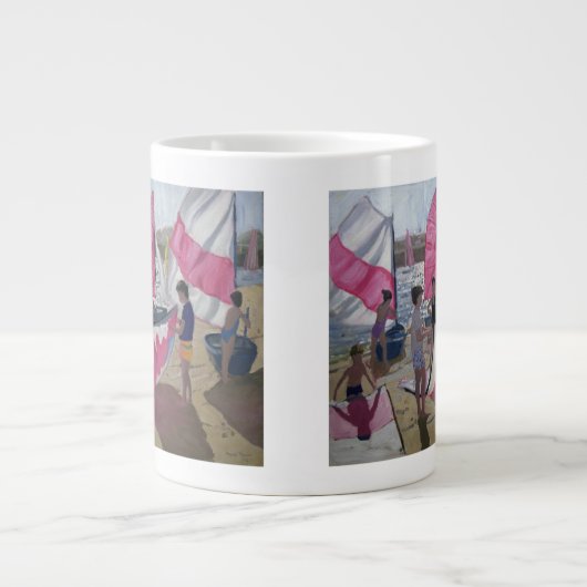 Sailboat Royan France 1992 Grote Koffiekop (Voorkant)