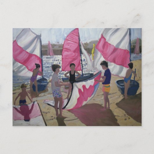 Sailboat Royan Frankrijk 1992 Briefkaart (Voorkant)