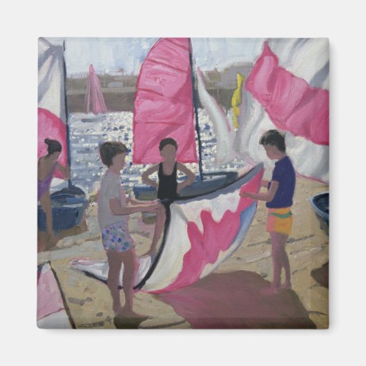 Sailboat Royan Frankrijk 1992 Magneet (Voorkant)