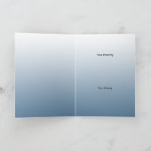 Sailboat Sailing Bail Out Funny Custom Greeting Kaart (Binnen)