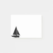 Sailboat Silhouette Post-it® Notes (Voorkant)