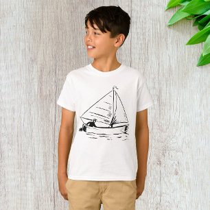Sailboat Sketch T-shirt