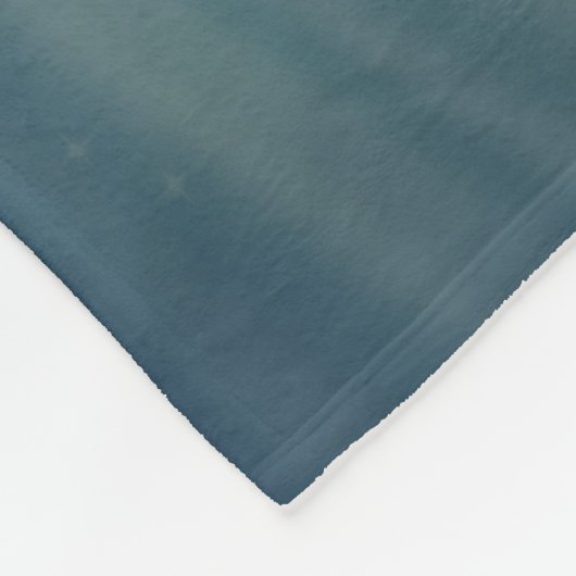 SailBoat & Stars Fleece Deken (Hoek)