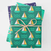 Sailboating  inpakpapier vel (In situ)